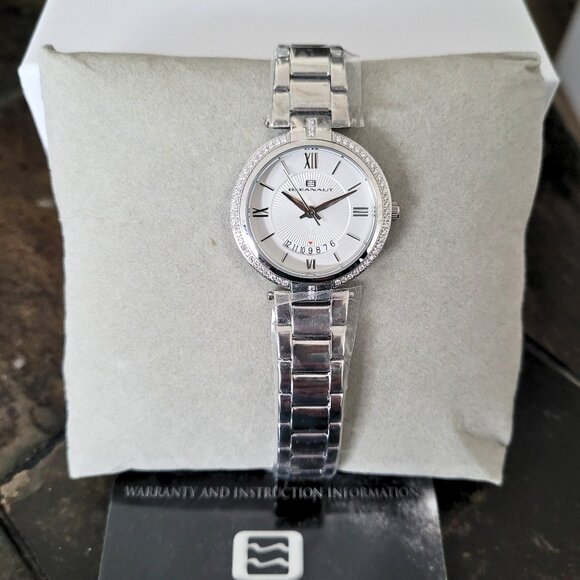 Oceanaut Women's OC0290 Amaya Silver Dress Watch - Picture 1 of 7